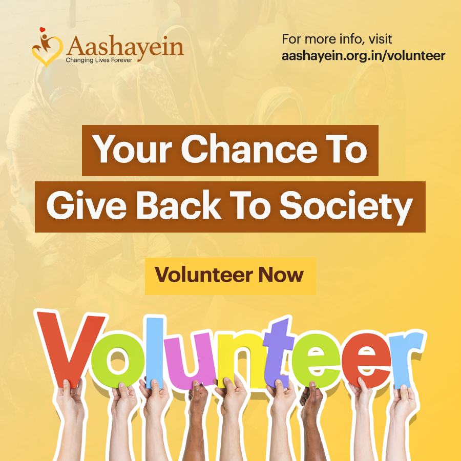 Volunteer Opportunity by Aashayein
